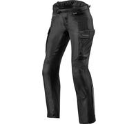 Revit Outback 3 Le signore moto tessile pantaloni, nero, taglia 38 per donne