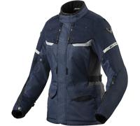Revit Outback 4 H2O Giacca tessile moto da donna, blu scuro, Taglia 44