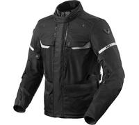 Revit Outback 4 H2O, giacca tessile impermeabile 6XL male Nero