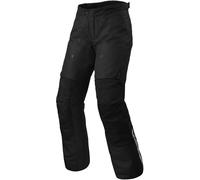 Revit Outback 4 H2O, pantaloni tessili impermeabili Corto S male Nero