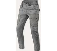 REV'IT! Jeans da moto Cargo Brant Slim grigi W34/L34