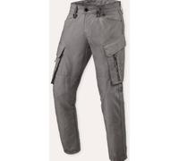 REV'IT! Pantaloni da moto Tristan Tapered Cargo corti grigi W34/L32
