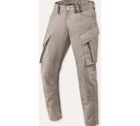 Revit Cargo Tristan Tapered Pantaloni tessili per motociclette, beige, taglia 34 36 per maschi