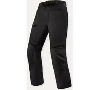 Revit Convergent H2O Pantaloni tessili impermeabili per motociclette, nero, Taglia Short 2XL