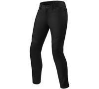 Revit Elin Pantaloni tessili da moto da donna, nero, taglia 32 34 per donne