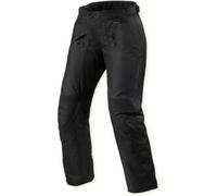 Revit Factor 5 H2O impermeabile Ladies Moto Tessile Pantaloni, nero, taglia 40 per donne
