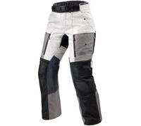 Revit Sand 5 H2O impermeabile Ladies Moto Tessile Pantaloni, argento/nero, Taglia 38