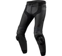 Revit Apex Pantaloni in pelle da moto, nero, taglia 34 52 per maschi