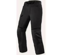 Revit Convergent H2O Pantaloni tessili impermeabili per motociclette, nero, Taglia Short L