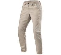 Revit Chino Dean 2 Tapered Pantaloni tessili da moto, Sabbia, Taglia 28/32