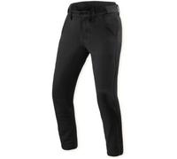 Revit Chino Mason Slim Pantaloni tessili da moto, nero, taglia 30 33 per maschi