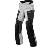 Revit Offtrack 2 H2O Pantaloni tessili moto, nero-argento, taglia XL per maschi