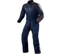 Revit Paramount GTX Tuta tessile moto a 1 pezzo, blu scuro/blu, Taglia Long L