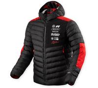 REV'IT! Giacca funzionale Payload Midlayer Nero/Rosso Taglia S Uomo