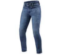 Revit Piston 3 Skinny Jeans da moto, blu, Taglia 30/34