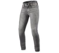 Revit Piston 3 Skinny Jeans da moto, grigio, Taglia 33/32