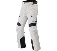 Revit Poseidon 3 GTX Pantaloni tessili moto, argento/nero, Taglia Long L