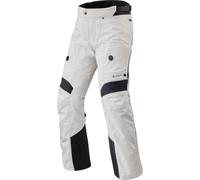 Revit Poseidon 3 GTX Pantaloni tessili moto, argento/nero, Taglia Long XXL