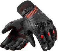 Guanti da moto Revit Positron nero-rosso S