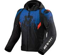 Revit Quantum 2 H2O Giacca tessile moto Nero/Blu XL