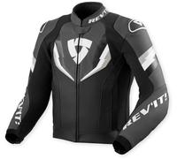 Revit Quantum 3 giacca in pelle da moto traforata, nero/antracite, Taglia 56