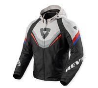 Revit Quantum 3 H2O, giacca in tessuto S male Nero/Grigio Chiaro/Rosso