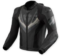 Giacca Pelle QUANTUM 3 PRO Nero Antracite REVIT - AN: 56