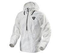 Revit Rain Smock Barrier Giacca da pioggia per moto Bianco S