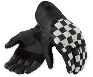 Revit Redhill Chess Guanti da moto, nero-bianco, taglia XL per maschi