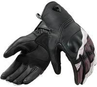 Revit Redhill Woman Leather Gloves Nero XS Donna