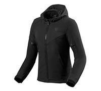 REV'IT! Revit Afterburn H2O Giacca Tessile Moto da Donna, Nero, 42
