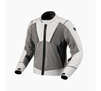 REV'IT! Revit Airwave 4 Giacca tessile da moto, argento/antracite, 2XL