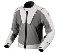REV'IT! Revit Airwave 4 Giacca tessile moto, argento/antracite, 3XL