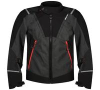REV'IT! Revit Airwave 4 Giacca tessile moto, nero/grigio scuro, L
