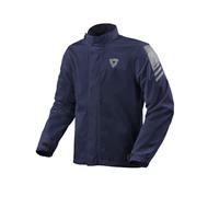 REV'IT! Revit Cyclone 4 H2O Motorrad Regenjacke, blu scuro, M