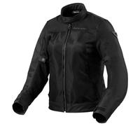 REV'IT! Revit Eclipse 2 Giacca Tessile Moto da Donna, Nero, 36