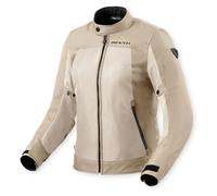 REV'IT! Revit Eclipse 2 Giacca Tessile Moto da Donna, Sabbia, 40
