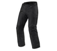 REV'IT! Revit Factor 5 H2O impermeabile Moto Tessile Pantaloni, nero, L
