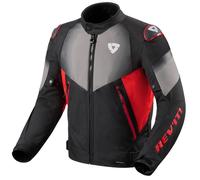 REVIT REVIT - Giacca Control H2O Nero / Rosso XXL