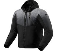 Revit Epsilon H2O, giacca tessile impermeabile XXL male Nero/Grigio