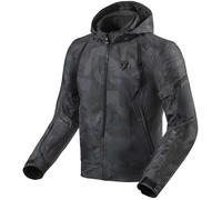 Revit Flare 2, giacca in tessuto impermeabile S male Nero/Grigio