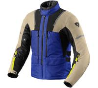 Revit Offtrack 2 H2O Giacca tessile moto, blu-beige, taglia 2XL per maschi