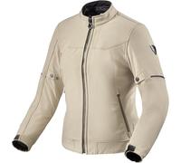 Revit Shade 2 H2O impermeabile Giacca tessile moto da donna, beige, taglia 42 per donne