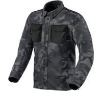 Revit Tracer Air 2 Camo, camicia/giacca in tessuto L male Grigio Scuro/Grigio/Nero