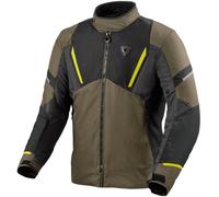 Revit Undulate H2O impermeabile Giacca tessile moto, taglia 3XL per maschi