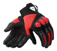Revit Speedart Air, guanti 3XL male Nero/Rosso Fluo