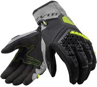 REV'IT! Revit Mangrove Guanti Moto (Black/Grey/Yellow,2XL)