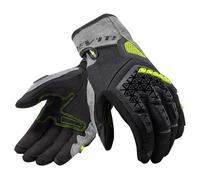 REV'IT! Revit Mangrove Guanti Moto (Black/Grey/Yellow,M)