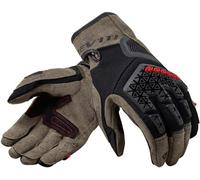 REV'IT! Revit Mangrove Guanti Moto, nero/sabbia, 2XL