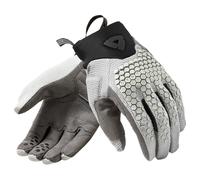 REV'IT! Revit Massif Guanti da Moto (Light Gray,M)
